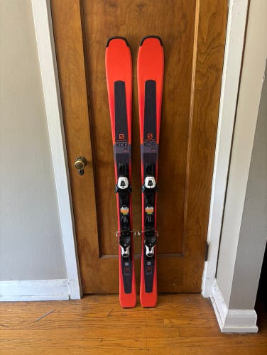 Salomon XDR 78 150cm with Adjustable Salomon Lithium 10 Bindings