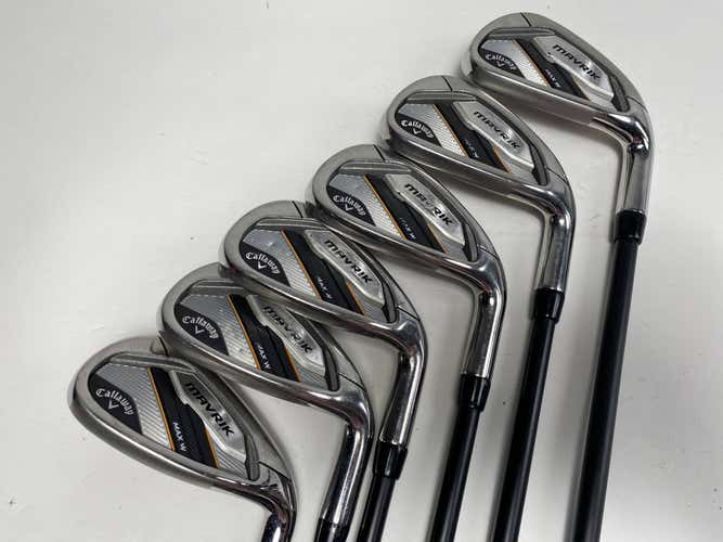 Callaway Mavrik Max Womens Iron Set 6-PW+SW UST Mamiya Helium 50L I Ladies RH