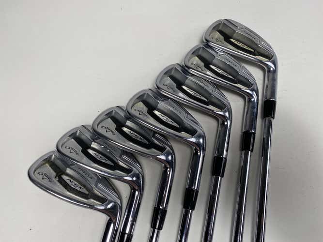 Callaway Apex Pro 16 Iron Set 5-PW+AW True Temper XP 95 S300 Stiff Steel Mens RH