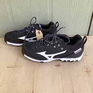 Black New Size 8.5 (Women's 9.5) Women's Mizuno Low Top Footwear Metal