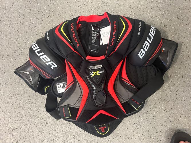 New Bauer Vapor 2X Pro Stock Ice hockey Shoulder Pads Senior Adult Medium