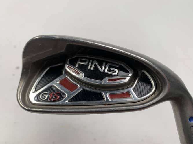 Ping G15 Single 6 Iron Blue Dot 1* Up AWT Regular Steel Mens RH