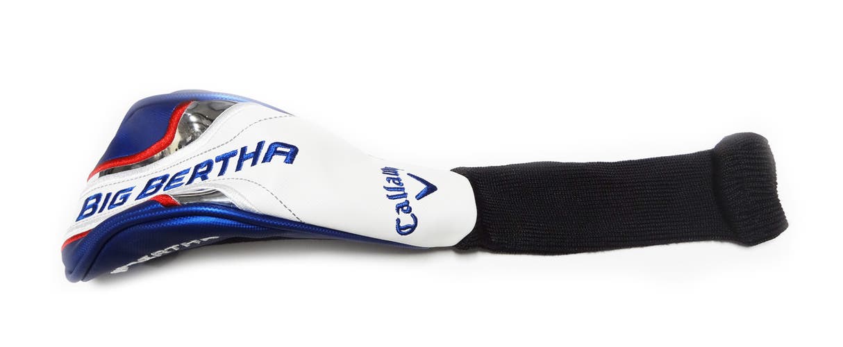 NEW Callaway Big Bertha B-21 Blue/White/Red Hybrid/Rescue Golf Headcover