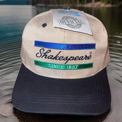 Vintage Shakespeare Fishing Tackle Reels  Embroidered Snapback Hat Cap NWT