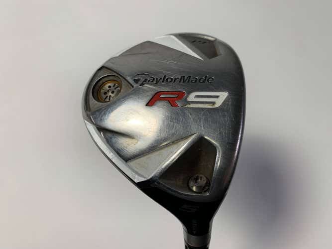 TaylorMade R9 5 Fairway Wood 19* Fujikura Motore Senior Mens RH Midsize Grip