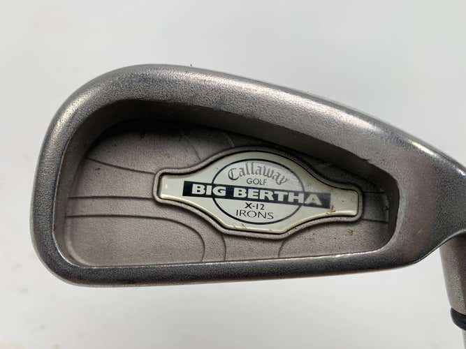 Callaway X-12 Single 4 Iron Memphis "10" 98 Regular Steel Mens RH