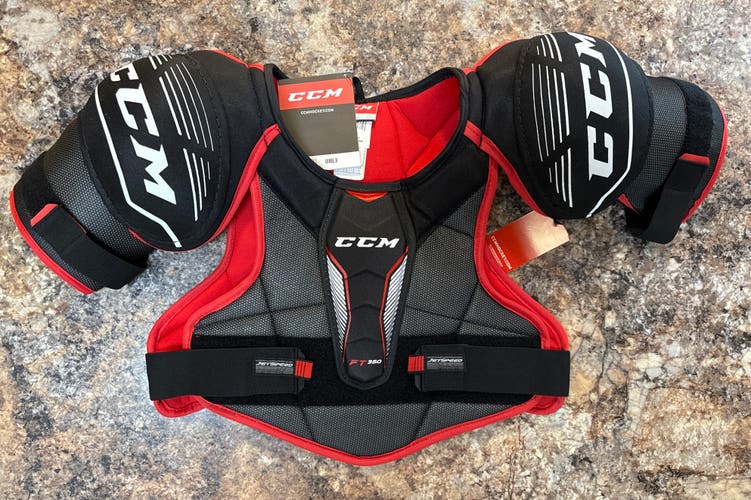 New CCM Senior Large Jetspeed FT350 Shoulder Pads