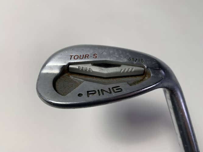 Ping Tour-S Chrome 58* 10 Black Dot True Temper DG S300 Wedge Steel Mens RH