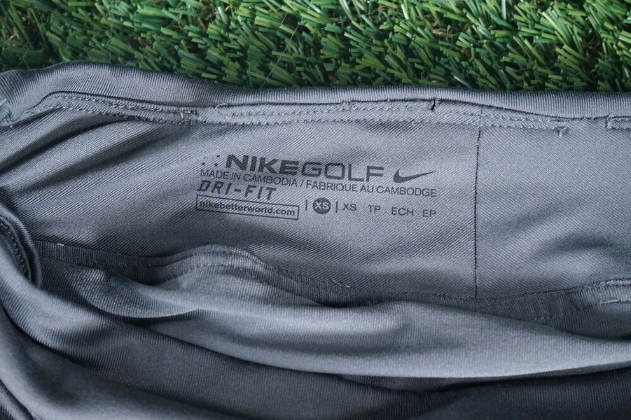 WOMEN'S XS NIKE FLEX DRI-FIT GOLF SKORT SKIRT GRAY WHITE, VGC ~ L@@K!!