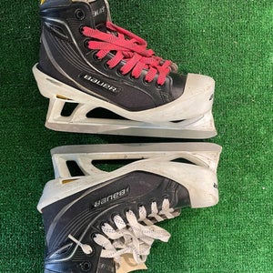 Junior Used Bauer Supreme One60 Goalie Skates 4.0