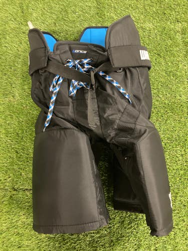 Black New Junior XL Warrior Koncept Hockey Pants