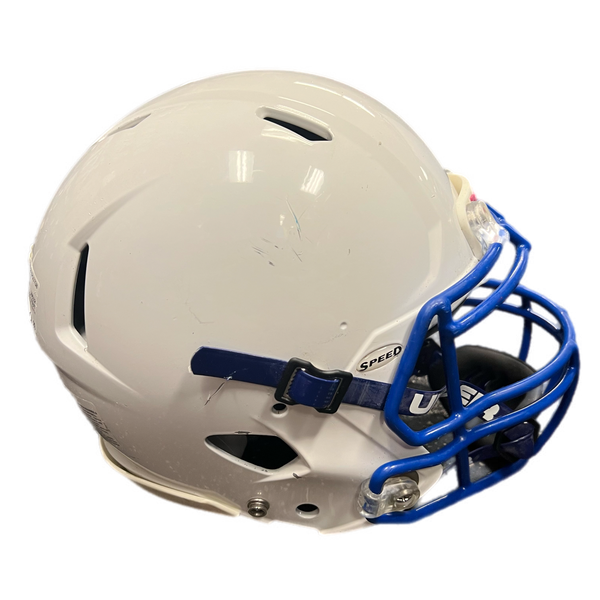 Used Riddell SPEED CLASSIC YOUTH FB Helmet White SM 11730-S000059480
