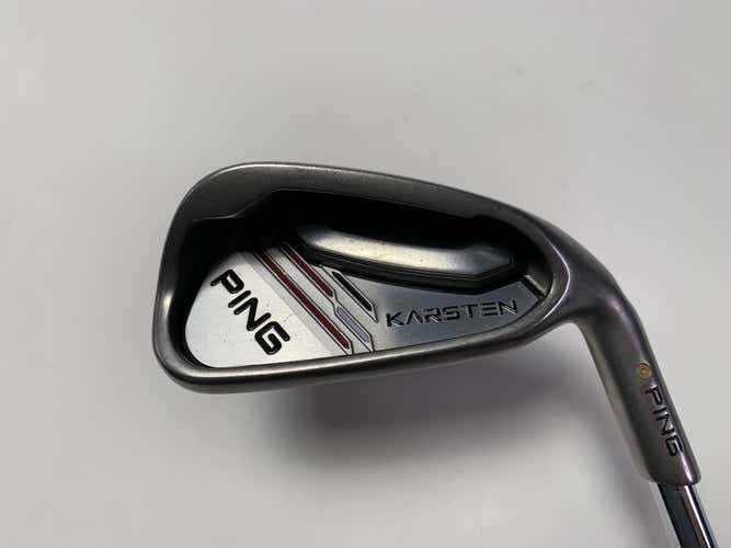 Ping 2014 Karsten 7 Iron Gold Dot 4* Flat CFS Distance Soft Regular Senior RH