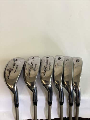 Golfsmith Fire Steel T2 Iron Set 3-4-5-6-7-8 With Regular Graphite Shafts