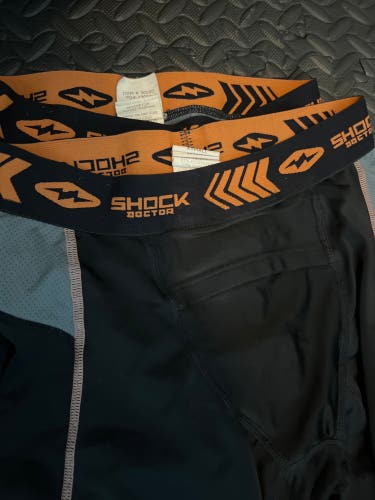 Black Used  Shock Doctor Compression