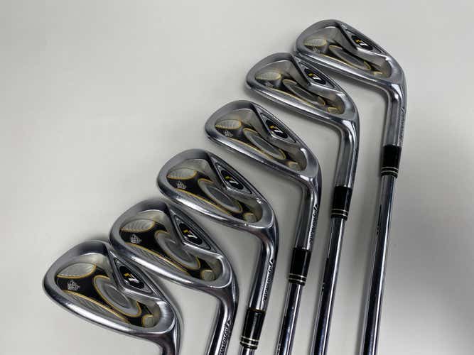 TaylorMade R7 TP Iron Set 5-PW Project X Precision Rifle 6.0 Stiff Steel Mens RH