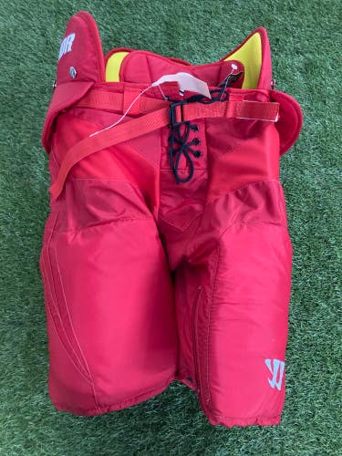 Red New Senior Small Warrior Hustler Hockey Pants