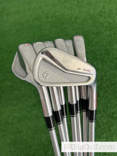 Taylormade P7MC Forged Custom USA Iron Set 4-P / Project X LS 6.5 Extra Stiff