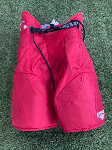 Red New Junior Large Mission M-3 Hockey Pants