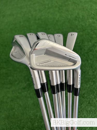 Ping Blueprint S 2024 Forged Iron Set 4-W / KBS Tour 120 Stiff +3/4”