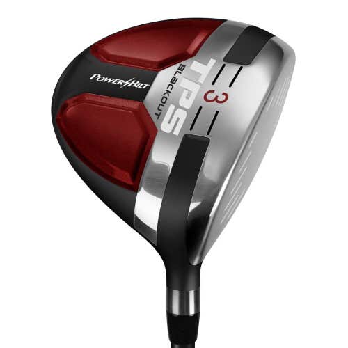 PowerBilt Golf TPS Blackout Men's Fairway Woods - Right Hand - Regular Flex