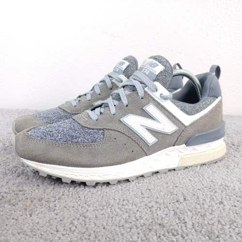 New Balance 574 Mens Size 8 Running Shoes Low Top  Sneakers Gray MS574BG