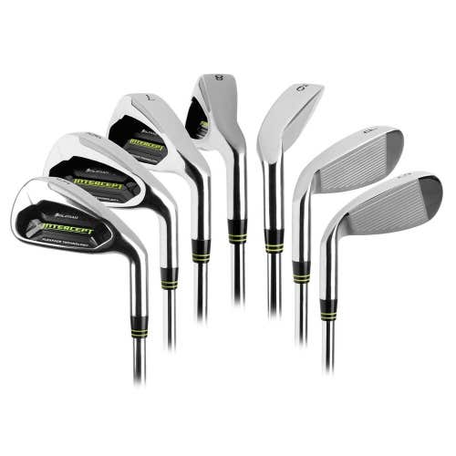 Orlimar Golf Intercept Flex Face Game Improvement Irons #5-GW - Regular Graphite