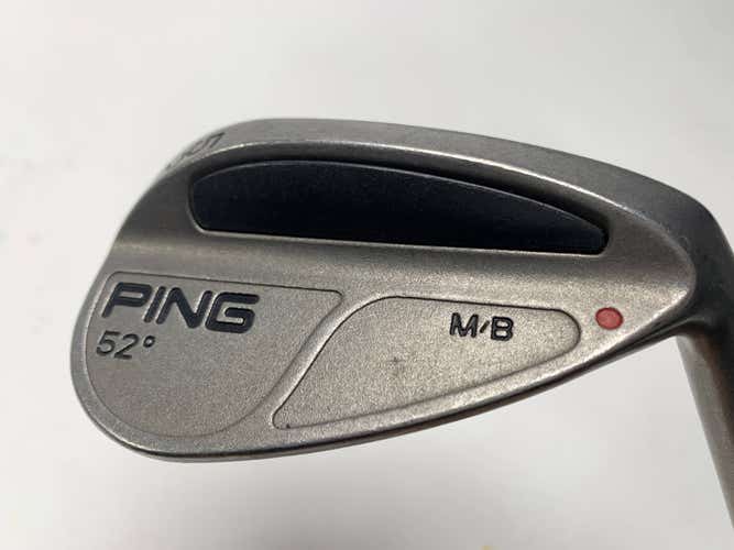 Ping MB Gap Wedge 52* Red Dot 1* Flat Wedge Steel Mens RH