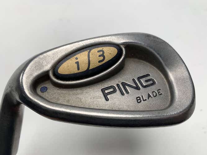 Ping i3 Blade Sand Wedge Blue Dot 1* Up Cushin JZ Regular Steel Mens LH