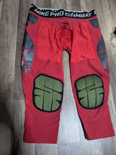 Nike Pro Combat BSBL 3/4 sliders sz XL