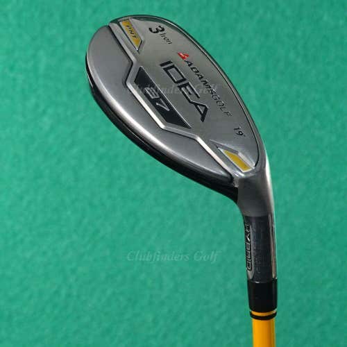 Adams Idea a7 19 Hybrid 3 Iron UST ProForce AxivCore Black 85 Graphite Stiff