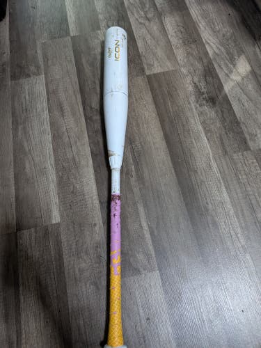 Used 2023 Rawlings Icon BBCOR Certified Bat (-5) Composite 27 oz 32"