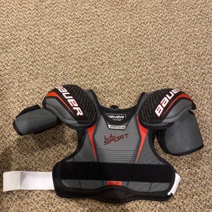 Used Medium Bauer Lil Sport Shoulder Pads
