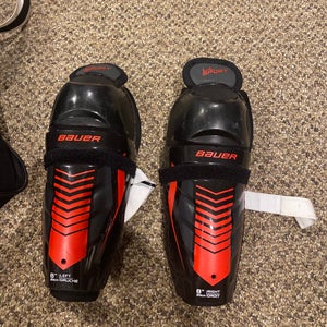 Used Youth Bauer 8" Shin Pads
