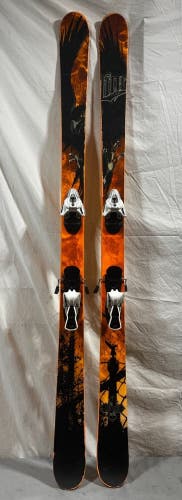 LINE Chronic 171cm Twin-Tip Freestyle Skis Salomon 10 Ti Bindings Fast Shipping