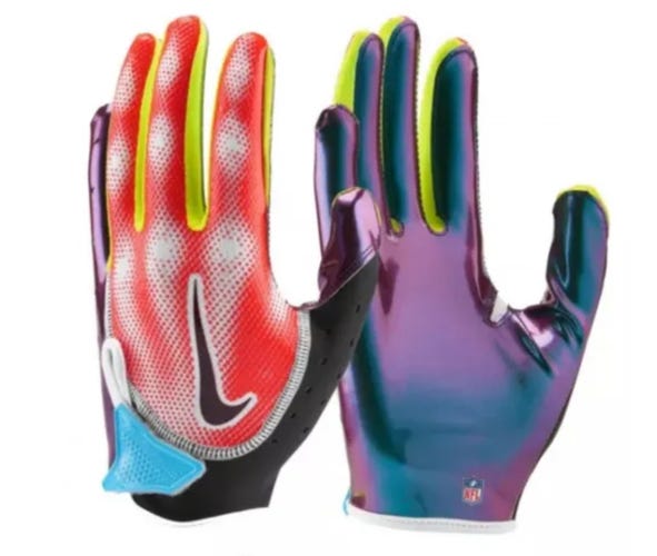 Nike Vapor Jet NFL Combine Football Gloves men’s size M *BRAND NEW*