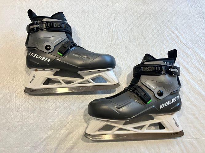 Used Senior Bauer Regular Width  8 Konekt HF2 Hockey Goalie Skates