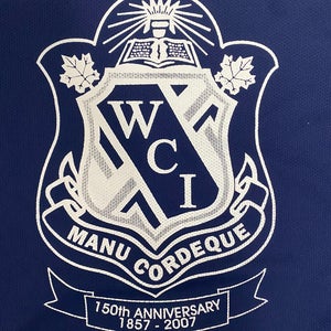 Weston Collegiate Anniversary hockey jersey