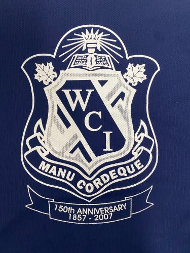 Weston Collegiate Anniversary hockey jersey