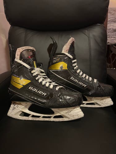 Bauer Supreme Ultrasonic Ice Hockey Skates Size 9.0 Fit 2 Senior Pro Stock