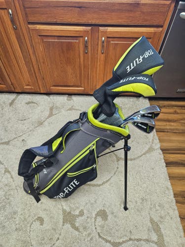 Used Junior Top Flite Top Flite Junior Left Hand Clubs (Full Set) Junior 6 Pieces