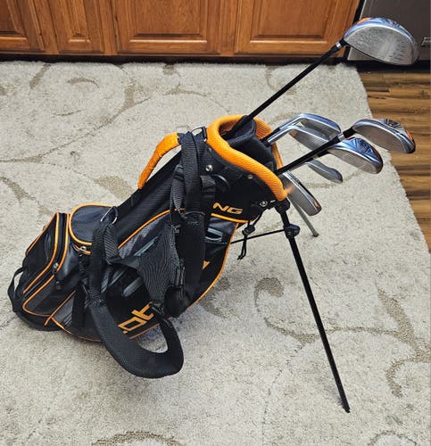 Used Junior Cobra Junior Full Set Right Handed Clubs (Full Set) Junior 7 Pieces