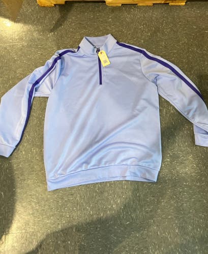 Used Men's Adidas 1/4 Zip Golf Pullover (Size: Large)