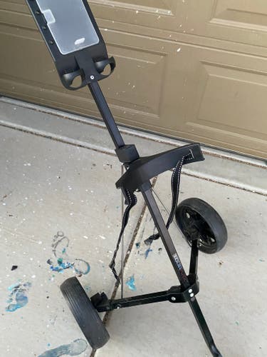 Black Used Unisex TourMax Push Cart