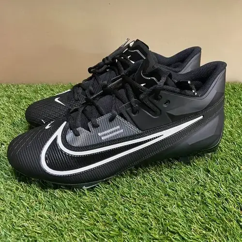 *SOLD* Nike Men's Vapor Edge Elite 360 2 Football Cleats Black Mens 8.5 DA5457-010 NEW