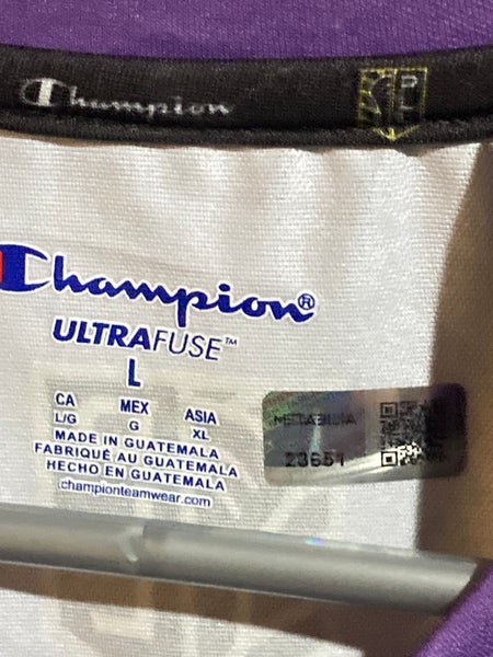 Purple New Large Adult Unisex Champion Jersey