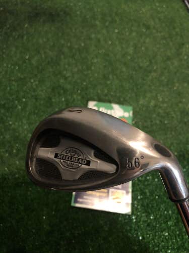 Callaway Big Bertha Tour Issue Custom Tipped SW Sand Wedge Stiff Steel Shaft