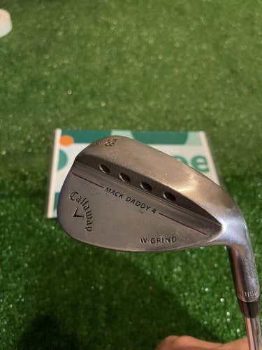 Callaway Mack Daddy 58* Lob Wedge LW R Milled Tour Issue Shaft