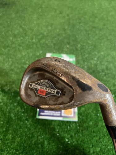 Callaway Big Bertha Tour Issue 56* Raw Sand Wedge SW 6.5 X Stiff Shaft