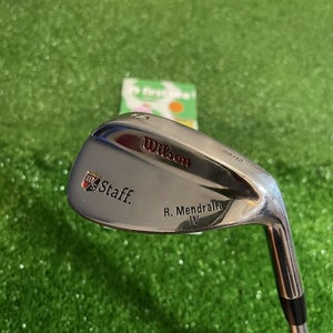 Wilson Staff R Mandrake IV Sand Wedge SW X Stiff Rifle 6.5 Steel Shaft
